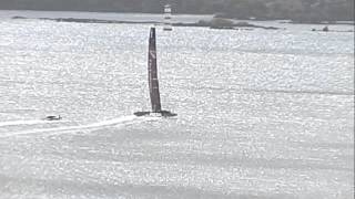 ETNZ foiling in over 25knts the 15th of octobre.avi