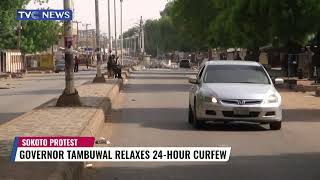 LATEST NEWS: Governor Tambuwal Relaxes 24-Hour Curfew in Sokoto State Capital