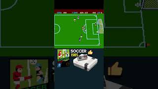 Remember this SOCCER game? (Nintendo NES, 1985) #retrogaming #retrogames #80s #nintendo #soccer