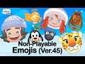 Disney Emoji Blitz - Non-Playable Emojis in Ver. 45