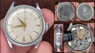 Tissot Swiss 16 Jewels Vintage Mechanical Watch Movement sound, Appearance etc.