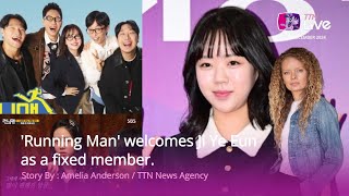 [English Language] #KPOPToday : 'Running Man' welcomes Ji Ye Eun as a fixed member.