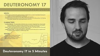 Deuteronomy 17 Summary: 5 Minute Bible Study