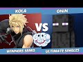 GOML 2022 Winners Semis - Onin (Steve) Vs. Kola (Cloud, Roy) SSBU Ultimate Tournament