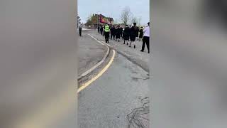 Salvation army March through bellshill