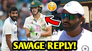 Rohit Sharma SLAMS Sam Konstas Behaviour! 😳🔥| India Vs Australia BGT 5th Test Cricket News