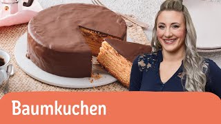 Baumkuchen selber machen – der König unter den Kuchen 🍰👑 | REWE Deine Küche