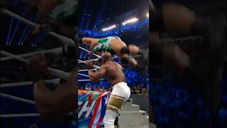 Bronson Reed showed some love to the legendary Vader with a risky Atomic Vader Bomb at #WWEBacklash