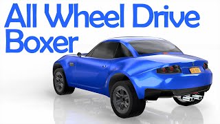 AWD Boxer Powered Miata - (Automation + BeamNG.drive)