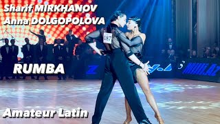 Sharif Mirkhanov - Anna Dolgopolova | Rumba | Azerbaijan Dance Festival 2023 | Amateur Latin