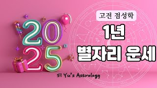 [고전점성학]2025년 1년 별자리 운세_행운과 성장🍀👍💕