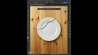 Fix Broken Plate in Photoshop #shorts