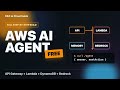 I Built an AI Agent on AWS for FREE (Full Step-by-Step Build)