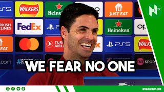NO FEAR mentality... we are READY for Bayern | Mikel Arteta PUMPED for UCL quarter finals