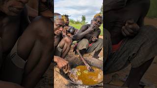 Wow That's incredible,This is organic traditional food bushmen Cooks middle of nowhere #villagelife