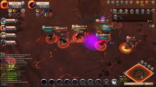 《阿爾比恩Albion Online》【滴滴滴的GVG第一视角】+暴打一波6 1 诅咒法全锁瞬间爆炸+ 暴打6 1 720P