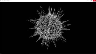 Coding of vibrant circle in python turtle graphics| (Speed Coding)