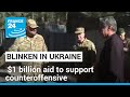 Blinken in Ukraine: US announces $1 billion in military, civilian aid • FRANCE 24 English