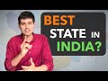 Which is the Best State in India? | Dhruv Rathee Analysis on Economy, Environment, Development