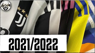 Le maglie della Juventus 2021/2022 ||| Avsim Shirts