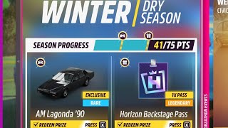 Forza Horizon 5: Back To The 90's | Winter/Dry Season Events For Weekly & Monthly Rewards