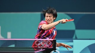 戸上隼輔、競り合いながらも韓国代表に力負け　初の五輪はベスト16で終える＜パリ五輪卓球競技＞