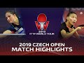 Sabine Winter vs Wu Yang | 2019 ITTF Czech Open Highlights (Pre)