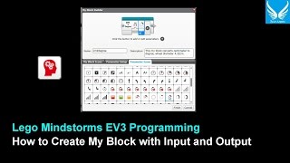 EV3 Programming 2.5: How to Create My Block with Input and Output