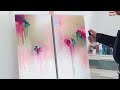 7 abstract acrylic paintings satisfying art easy how to paint