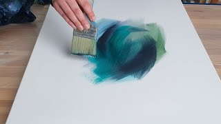7 Abstract Acrylic Paintings / Satisfying Art - Easy How to Paint