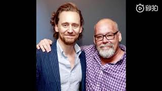 Tom Hiddleston# with Larry Flick, July 16, 2019