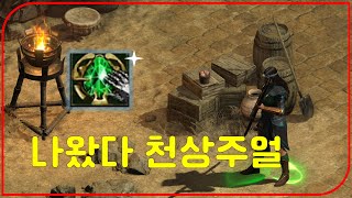 1년에 5개 미만으로 드랍된다는 전설의 주얼 【디아블로2레저렉션】