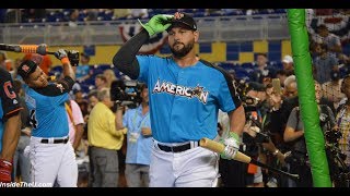 Yonder Alonso Batting Practice at MLB All-Star Game [Oakland Athletics]