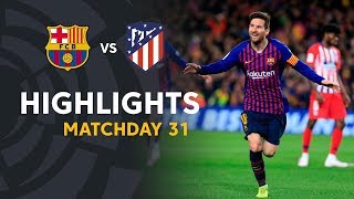 Barcelona Vs Atletico Madrid 2-0 | English Commentary Highlights 2019