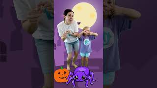 Creep little spiders🕷 #halloween 🎃 #kidssong