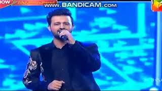 Atif Aslam and QB Tere sang yaara at Hum style awards