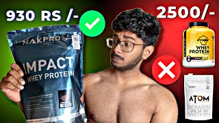 Nakpro Impact Whey Protein Review After 30 Days |  Shocking Results 😳😨😱