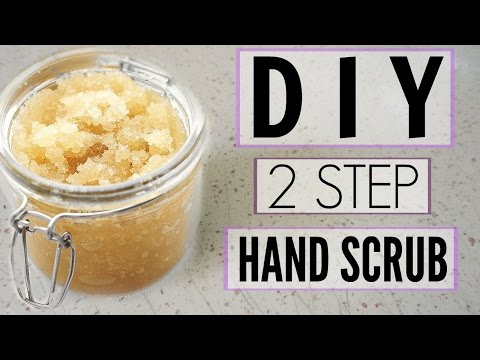 DIY 2 Step Hand Scrub | How to get rid off dry hands DIY 2 Step Hand Scrub | How to get rid off dry hands