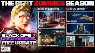 ALL Black Ops 7 Zombies DLC 2 Paradox Junction Nuketown Leaks! Widow's Wine Augments, Blundergat!