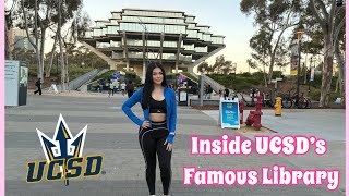 UCSD Campus Tour Mini Series Pt. 1: Inside UCSD'S FAMOUS LIBRARY + Target on Campus!