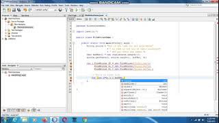 Java the complete Reference Ninth Edition (Chapter 20) Example (16) File Writer