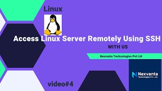 Access Linux Server Remotely Using SSH - Putty | Windows CMD | GitBash | MobaXterm