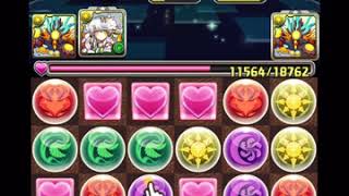 パズドラ  ゼウス降臨チャレンジ   全能神（2体以下編成）