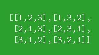 Permutationen in Python / Rekursion