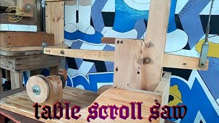 merakit table scroll saw ||gergaji ukir||