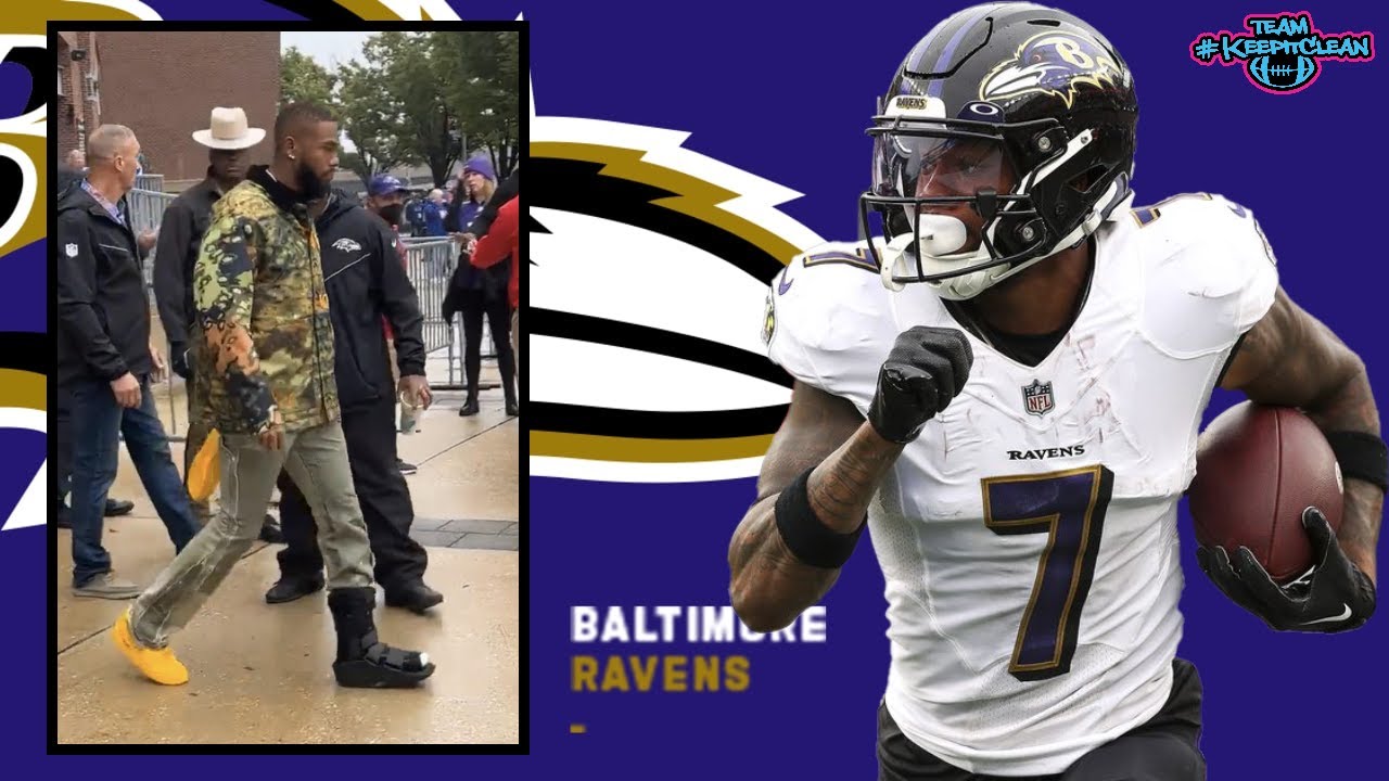 RAVENS INJURY UPDATES ON RASHOD BATEMAN, GUS EDWARDS, AND MORE - YouTube