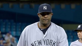 NYY@TOR: Sabathia moves to fourth on lefty K list