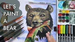 Let's paint a bear