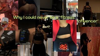 Why I could never be a fitness influencer | from toxic gym culture, body types and even diet culture