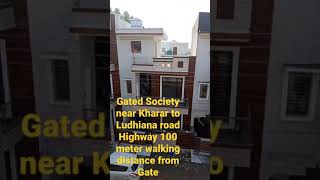 Gated Society near Kharar to Ludhiana road Highway 100 meter walking distance from Gate #shorts